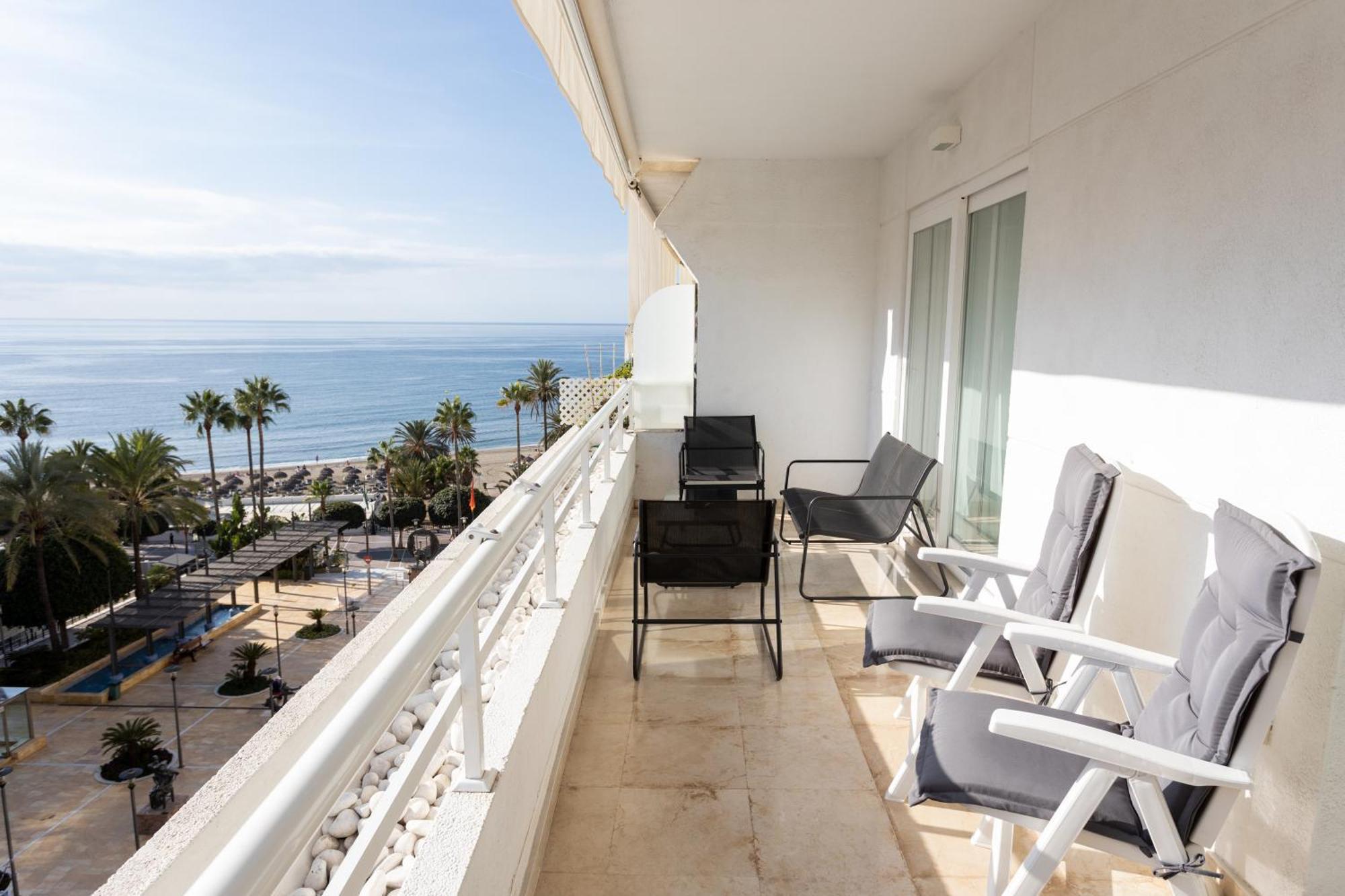 Mtr - Temporary Rent Luminoso Vista Mar Av Del Mar * Marbella